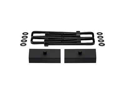 Supreme Suspensions 1-Inch Rear Lift Blocks (20-24 Sierra 2500 HD w/o Factory Overload Springs)