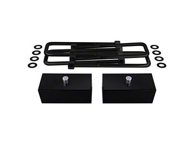Supreme Suspensions 1.50-Inch Pro Billet Rear Lift Blocks (11-25 Sierra 2500 HD)