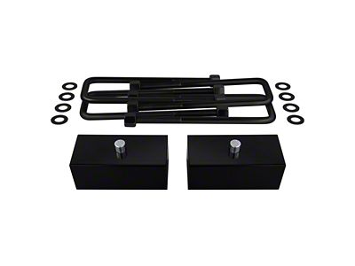 Supreme Suspensions 1.50-Inch Pro Billet Rear Lift Blocks (11-24 Sierra 2500 HD)