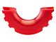 Supreme Suspensions 3/4-Inch D-Ring Shackle Isolators; Red