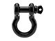 Supreme Suspensions 3/4-Inch D-Ring Shackle Kit; Black