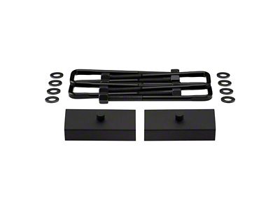 Supreme Suspensions 1-Inch Rear Lift Blocks (20-24 Sierra 3500 HD w/o Factory Overload Springs)