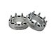 Supreme Suspensions 1.50-Inch Pro Billet Hub Centric Wheel Spacers; Silver; Set of Two (07-10 Sierra 3500 HD)