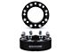 Supreme Suspensions 2-Inch Pro Billet Wheel Spacers; Black; Set of Two (11-24 Sierra 3500 HD)