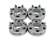 Supreme Suspensions 1.50-Inch Wheel Spacers; Silver (99-24 Silverado 1500)