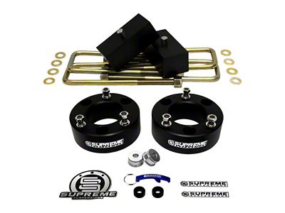 Supreme Suspensions 2.50-Inch Front / 1.50-Inch Rear PRO Billet Suspension Lift Kit (07-23 Silverado 1500, Excluding Trail Boss & ZR2)
