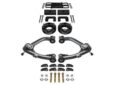 Supreme Suspensions 3.50-Inch Front / 1-Inch Rear Pro Billet Suspension Lift Kit (07-24 Silverado 1500 w/ Stock Cast Steel or Aluminum Control Arms, Excluding Trail Boss & ZR2)