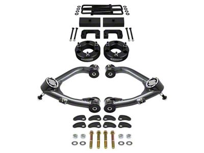 Supreme Suspensions 3.50-Inch Front / 1.50-Inch Rear Pro Billet Suspension Lift Kit (07-24 Silverado 1500 w/ Stock Cast Steel or Aluminum Control Arms, Excluding Trail Boss & ZR2)