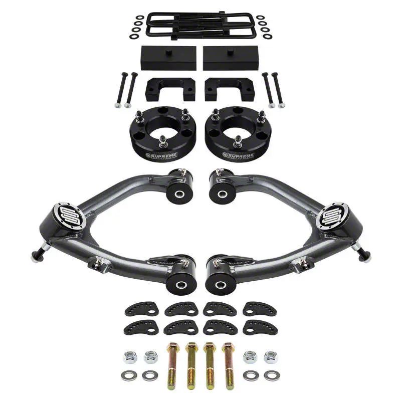 Supreme Suspensions Silverado 1500 3.50Inch Front / 2Inch Rear Pro