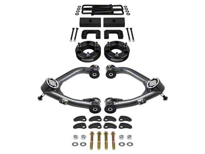 Supreme Suspensions 3.50-Inch Front / 2-Inch Rear Pro Billet Suspension Lift Kit (07-25 Silverado 1500 w/ Stock Cast Steel or Aluminum Control Arms, Excluding Trail Boss & ZR2)