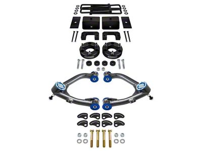 Supreme Suspensions 3.50-Inch Front / 3-Inch Rear Pro Billet Suspension Lift Kit (07-25 Silverado 1500 w/ Stock Cast Steel or Aluminum Control Arms, Excluding Trail Boss & ZR2)