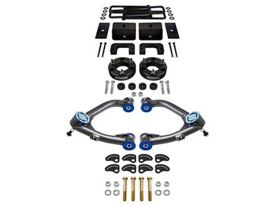 Supreme Suspensions 3.50-Inch Front / 3-Inch Rear Pro Billet Suspension Lift Kit (07-24 Silverado 1500 w/ Stock Cast Steel or Aluminum Control Arms, Excluding Trail Boss & ZR2)