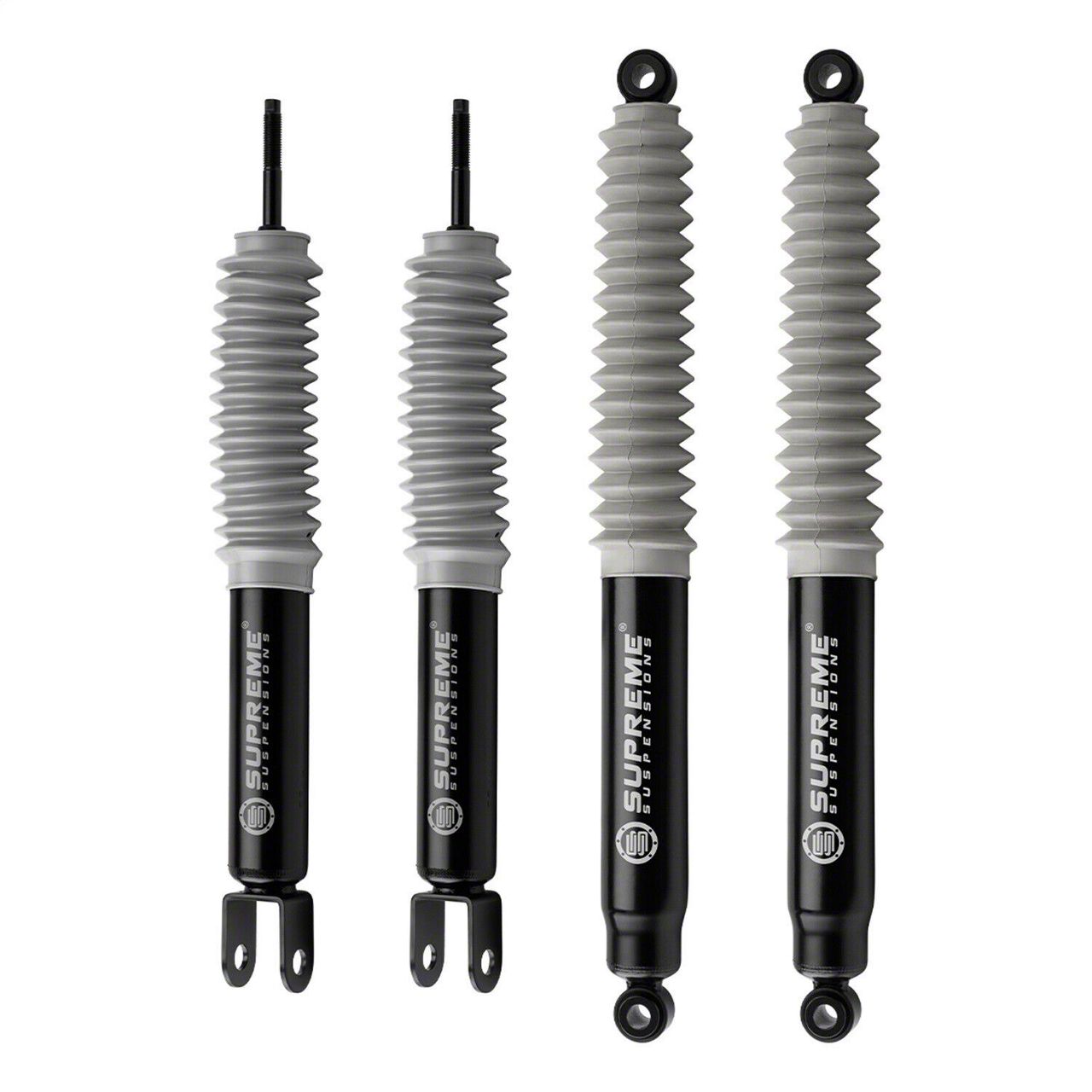 Supreme Suspensions Silverado 1500 NitrogenCharged Front and Rear Shocks CHSL99SS0344 (9906