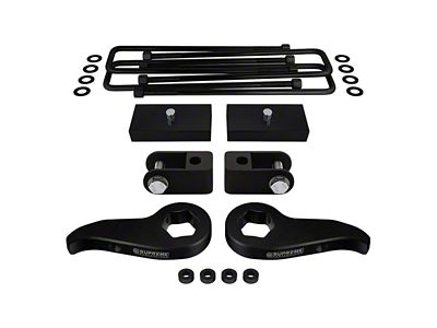 Supreme Suspensions 1 to 3-Inch Front / 1-Inch Rear Pro Suspension Lift Kit (11-19 4WD Silverado 2500 HD)