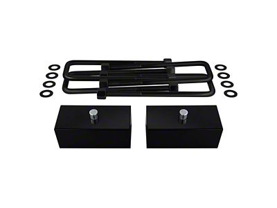 Supreme Suspensions 2-Inch Pro Billet Rear Lift Blocks (11-25 Silverado 2500 HD)