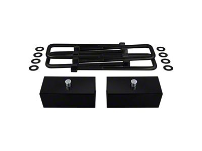 Supreme Suspensions 2-Inch Pro Billet Rear Lift Blocks (11-24 Silverado 2500 HD)