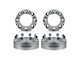Supreme Suspensions 2-Inch Pro Billet Hub Centric Wheel Spacers; Silver; Set of Four (07-10 Silverado 3500 HD)