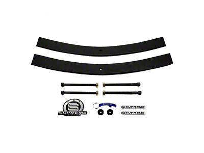 Supreme Suspensions 2-Inch Rear Add-A-Leaf Springs (07-10 Silverado 3500 HD)