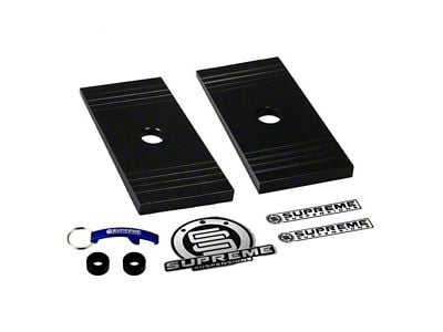 Supreme Suspensions PRO Billet Rear Angled Shims (07-25 Silverado 3500 HD)
