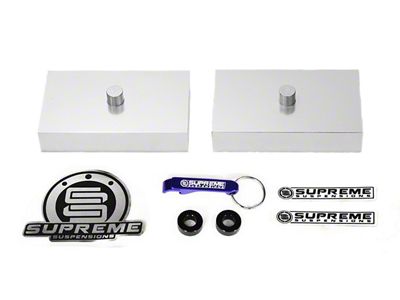 Supreme Suspensions 1-Inch Pro Billet Rear Lift Blocks (11-15 F-250 Super Duty)