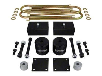 Supreme Suspensions 2-Inch Front / 2-Inch Rear Pro Billet Suspension Lift Kit (11-24 4WD F-250 Super Duty w/ Factory Overload Springs)