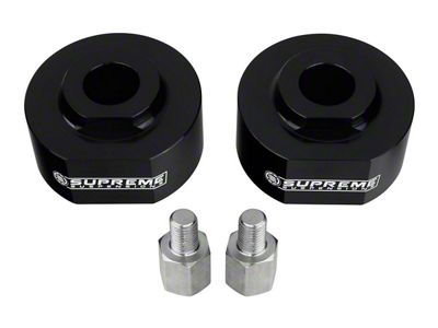 Supreme Suspensions 2-Inch Pro Front Spring Spacer Leveling Kit (11-24 2WD F-250 Super Duty)