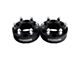 Supreme Suspensions 1.50-Inch Pro Billet Hub Centric Wheel Spacers; Black; Set of Two (07-20 Tahoe)