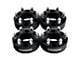 Supreme Suspensions 2-Inch Pro Billet Hub Centric Wheel Spacers; Black; Set of Four (07-20 Tahoe)