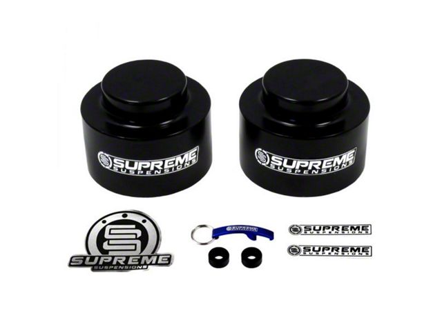 Supreme Suspensions 2-Inch Rear Pro Billet Spring Spacer Leveling Kit (07-19 Tahoe w/o Air Ride)