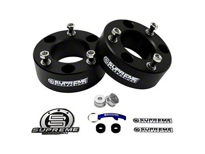 Supreme Suspensions 2.50-Inch Pro Billet Front Strut Spacer Leveling Kit (07-25 Tahoe w/o AutoRide)