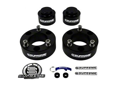 Supreme Suspensions 3-Inch Front / 1-Inch Rear Pro Billet Suspension Lift Kit (07-24 Tahoe w/o Air Ride)