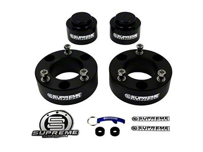 Supreme Suspensions 3-Inch Front / 1.50-Inch Rear Pro Billet Suspension Lift Kit (07-25 Yukon w/o Air Ride)
