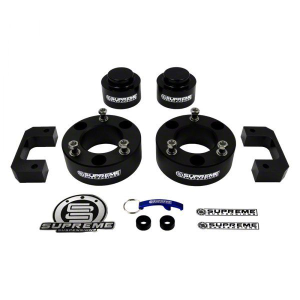 Supreme Suspensions Yukon 3.50Inch Front / 2Inch Rear Billet Suspension Lift Kit GMYU07FK3520