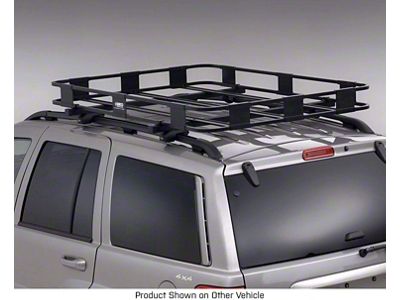 Surco Safari Roof Rack Kit with Roof Rails; 50-Inch x 50-Inch (11-23 F-350 Super Duty)