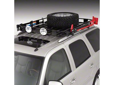 Surco Safari Roof Rack; 40-Inch x 50-Inch (Universal; Some Adaptation May Be Required)