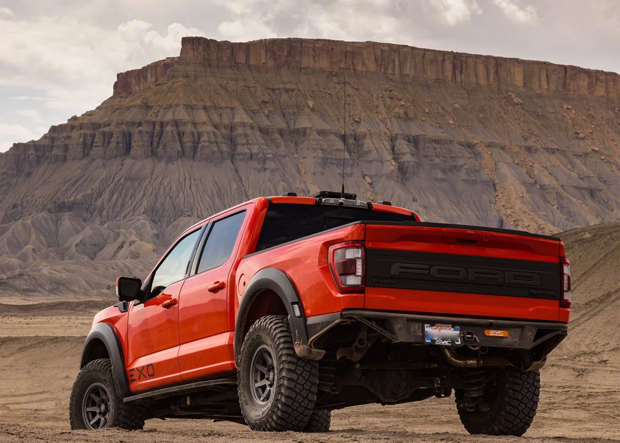 SVC Offroad Baja Rear Bumper; Black (21-24 F-150 Raptor)