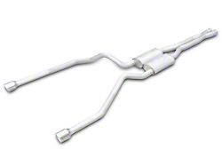 Stainless Works Turbo Chambered Dual Exhaust System; Performance Connect; Rear Exit (09-18 5.7L RAM 1500)