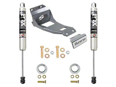 Synergy Manufacturing Dual Steering Stabilizer Kit with FOX IFP Stabilizer (14-25 4WD RAM 3500)
