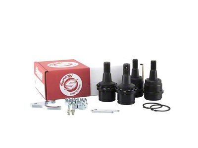 Synergy Manufacturing HD Adjustable Ball Joint Kit; Non-Knurled (06-08 4WD RAM 1500 Mega Cab)