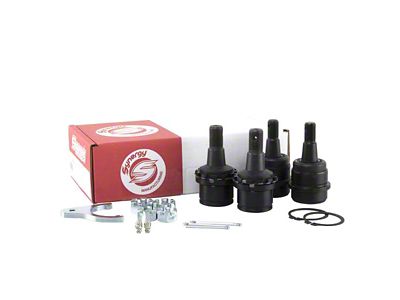 Synergy Manufacturing HD Adjustable Ball Joint Kit; Non-Knurled (03-13 4WD RAM 2500)