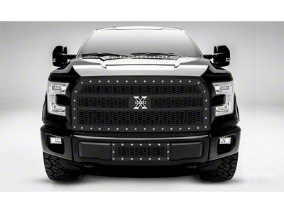T-REX Grilles Laser X-Metal Series Upper Replacement Grille; Black (15-17 F-150, Excluding Raptor)