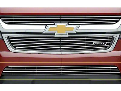 T-REX Grilles Billet Series Lower Grille Insert; Polished (15-20 Colorado, Excluding ZR2)
