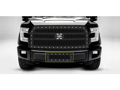 T-REX Grilles Laser X Series Lower Bumper Grille Insert; Black (15-17 2.7L/3.5L EcoBoost F-150, Excluding Raptor)