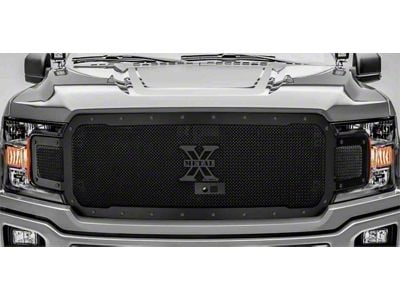 T-REX Grilles Stealth X-Metal Series Upper Replacement Grille; Black (18-20 F-150, Excluding Raptor)