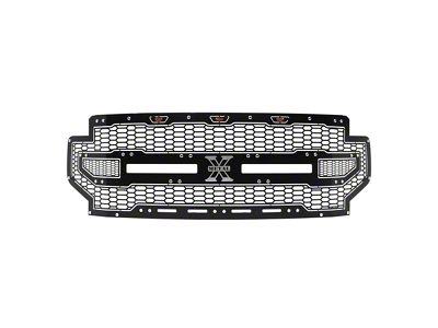 T-REX Grilles Laser X Series Upper Replacement Grille; Black (20-22 F-250 Super Duty)