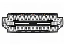 T-REX Grilles Stealth Laser X Series Upper Replacement Grille; Black (20-22 F-250 Super Duty)