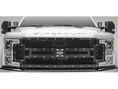 T-REX Grilles X-Metal Replacement Grille, Black (17-19 F-250 Super Duty w/ Forward Facing Camera)