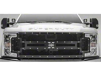 T-REX Grilles X-Metal Replacement Grille, Black (17-19 F-350 Super Duty w/ Forward Facing Camera)