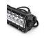 T-REX Grilles Stealth Torch Series Upper Replacement Grille with 20-Inch LED Light Bar; Black (10-12 RAM 3500)