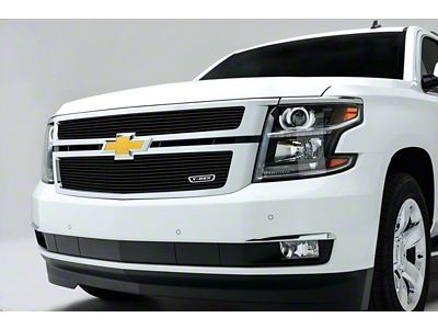 T-REX Grilles Billet Series Upper Overlay Grilles; Black (15-20 Tahoe LT, LTZ)